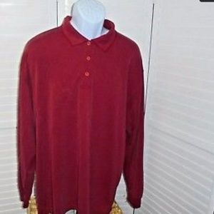 Xl. Bugatchi Uomo Men's Solid Long Sleeve Sleeve P